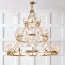 Loft Industry Modern - Lotus Rib Chandelier XL